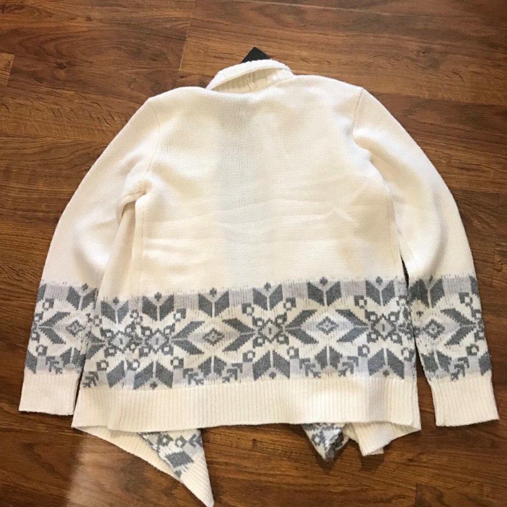 NWT Lauren Ralph Lauren open waterfall Cardigan - Picture 5 of 5